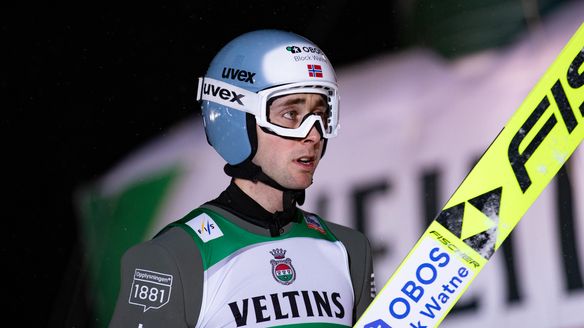 Ruka (FIN): Riiber wins first PCR with painful landing