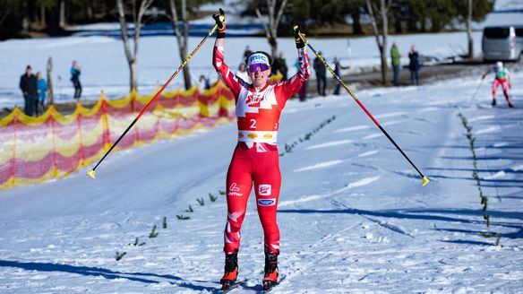 COC: First victory for Claudia Purker