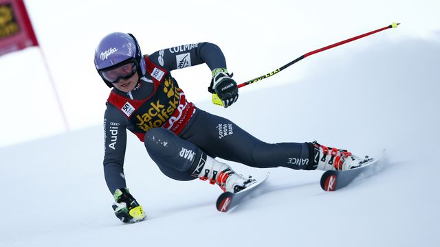 MARIBOR, SLOVENIA - JANUARY 07: Tessa Worley of France in action during the Audi FIS Alpine Ski World Cup Women's Giant Slalom on January 07, 2017 in Maribor, Slovenia (Photo by Christophe Pallot/Agence Zoom)
