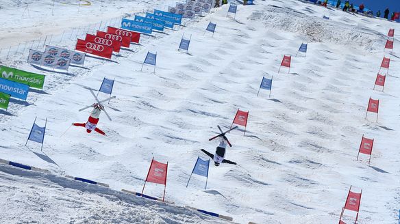 Laffont and Horishima win golds in dual moguls shocker