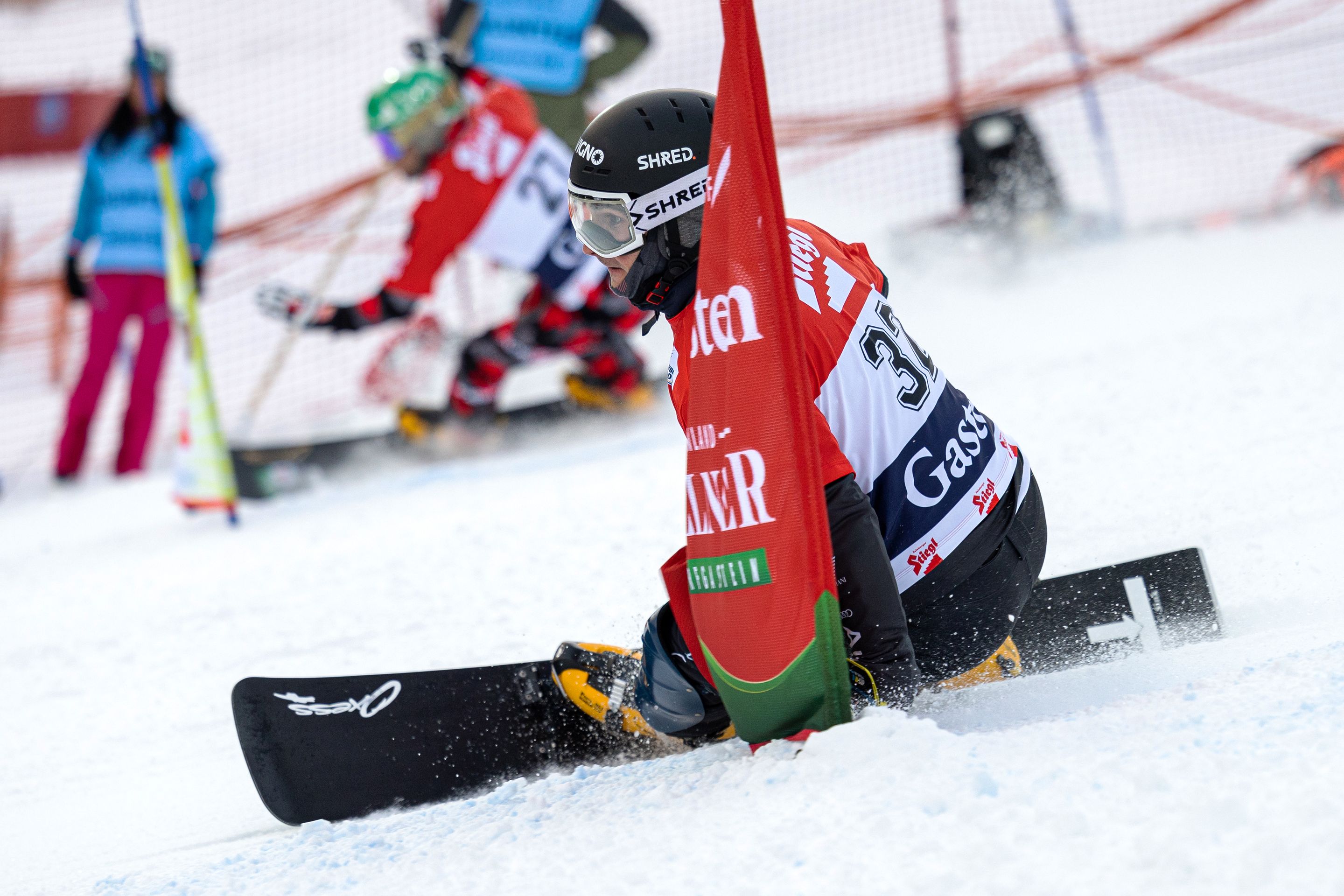 Maurizio Bormolini of Italy claims win in Bad Gastein ©Miha Matavz/FIS