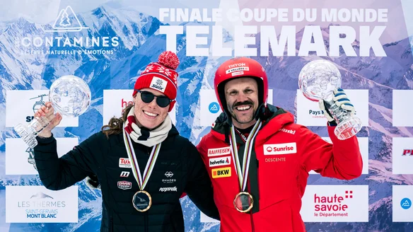 Eriksen, Michel, Carliez and Rostolan crowned as Crystal Globe dreams realised in Les Contamines finale