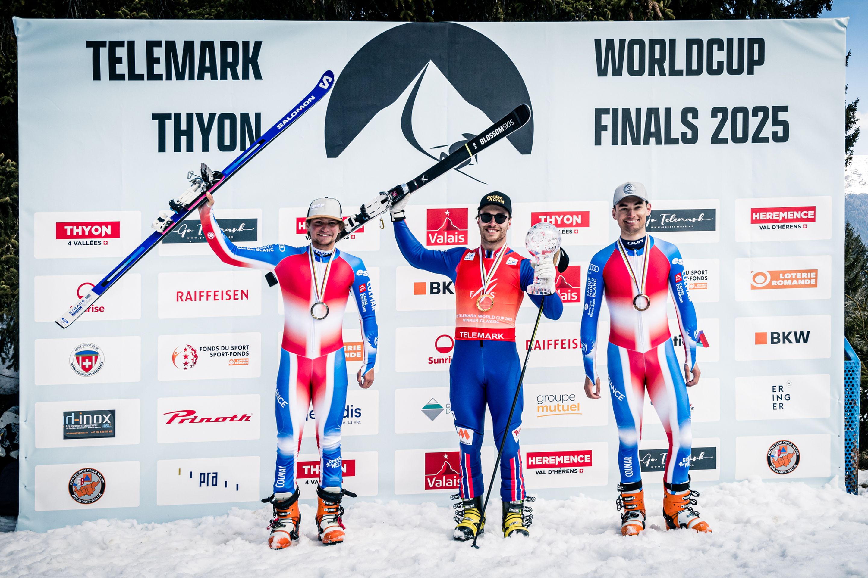 Rostolan (FRA), Loeken (NOR) and Petex (FRA)