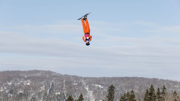 Aerialists deliver big jumps as Peel, Sun take Lac-Beauport