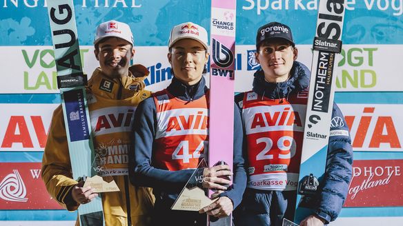 Ryoyu Kobayashi completes Japanese double at Klingenthal Grand Prix finale