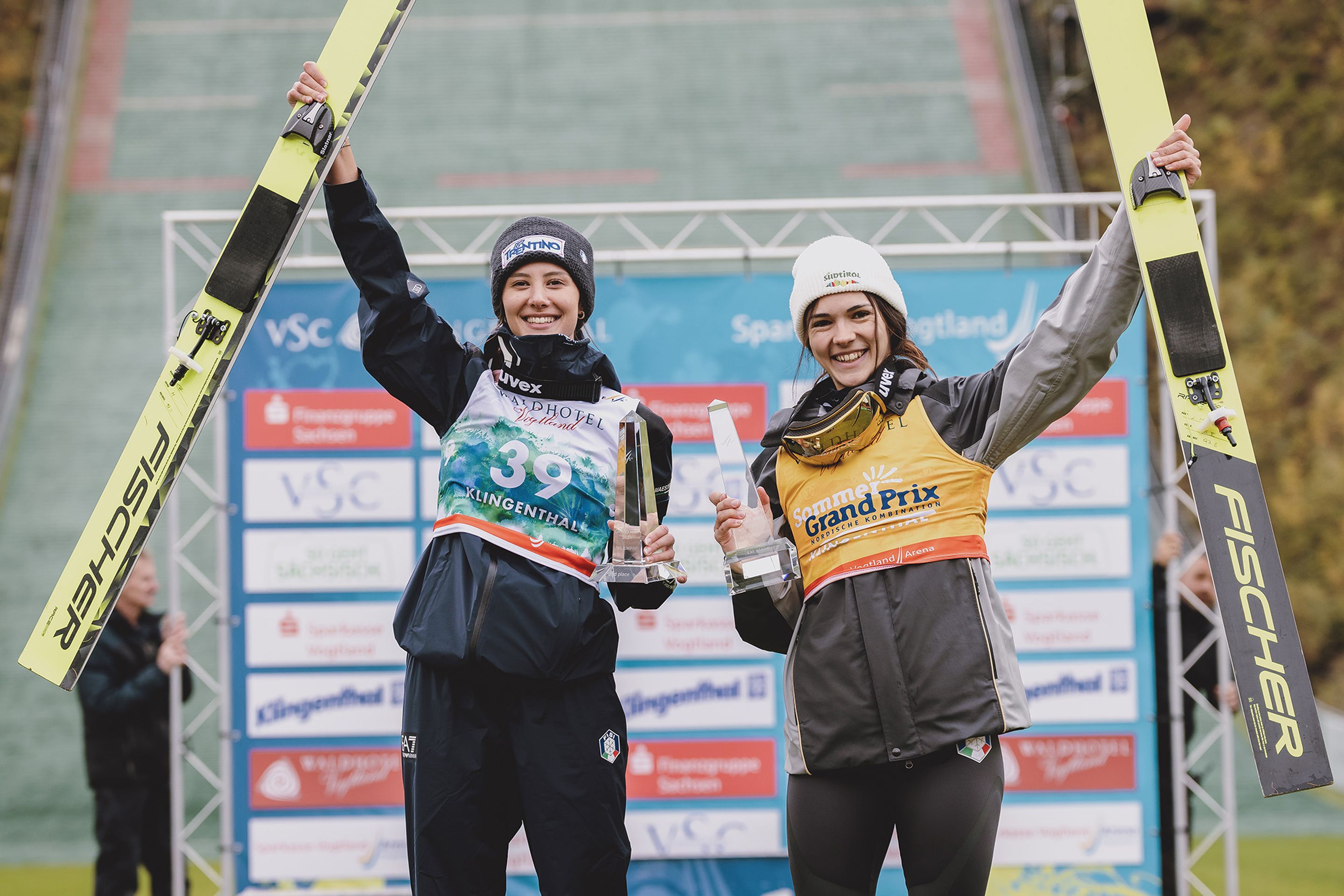 Annika Sieff and Lara Malsiner - double victory for Italy in the 2024 FIS Grand Prix