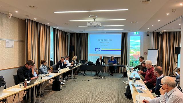 The Nordic Combined committee meeting took place in Zurich (SUI)