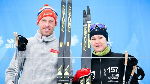 Aukland and Norgren win Årefjällsloppet 