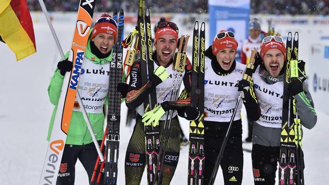 FIS nordic world ski championships, nordic combined, team HS100/4x5km, Lahti (FIN)
