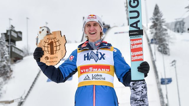 Tschofenig is the overwhelming favourite for the 2024/25 Crystal Globe - ©Authamayou/NordicFocus