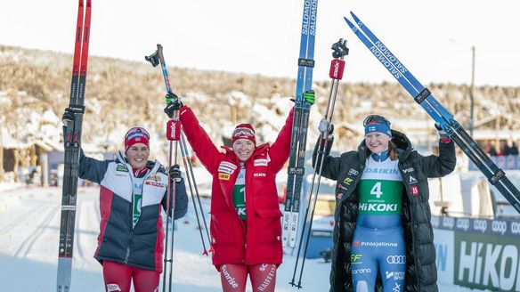 Nadine Fähndrich second World Cup win