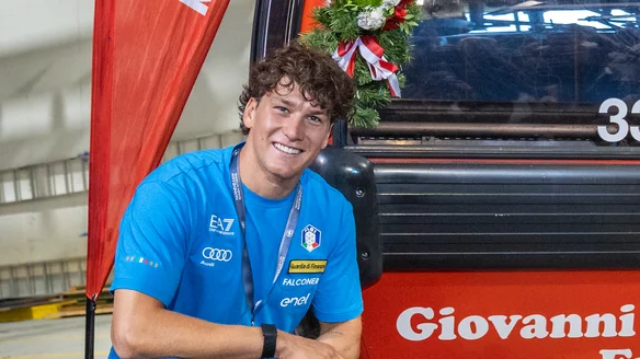 Franzoni honoured with Hahnenkamm gondola after historic Kitzbühel triumph