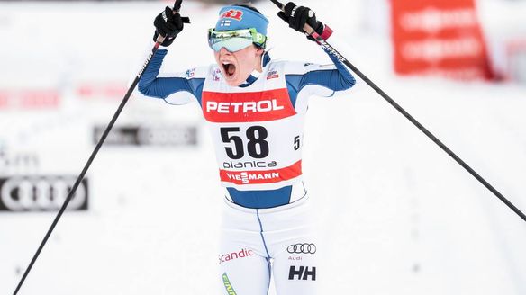 Finland's Parmakoski gets first WC win in Planica 10 km C