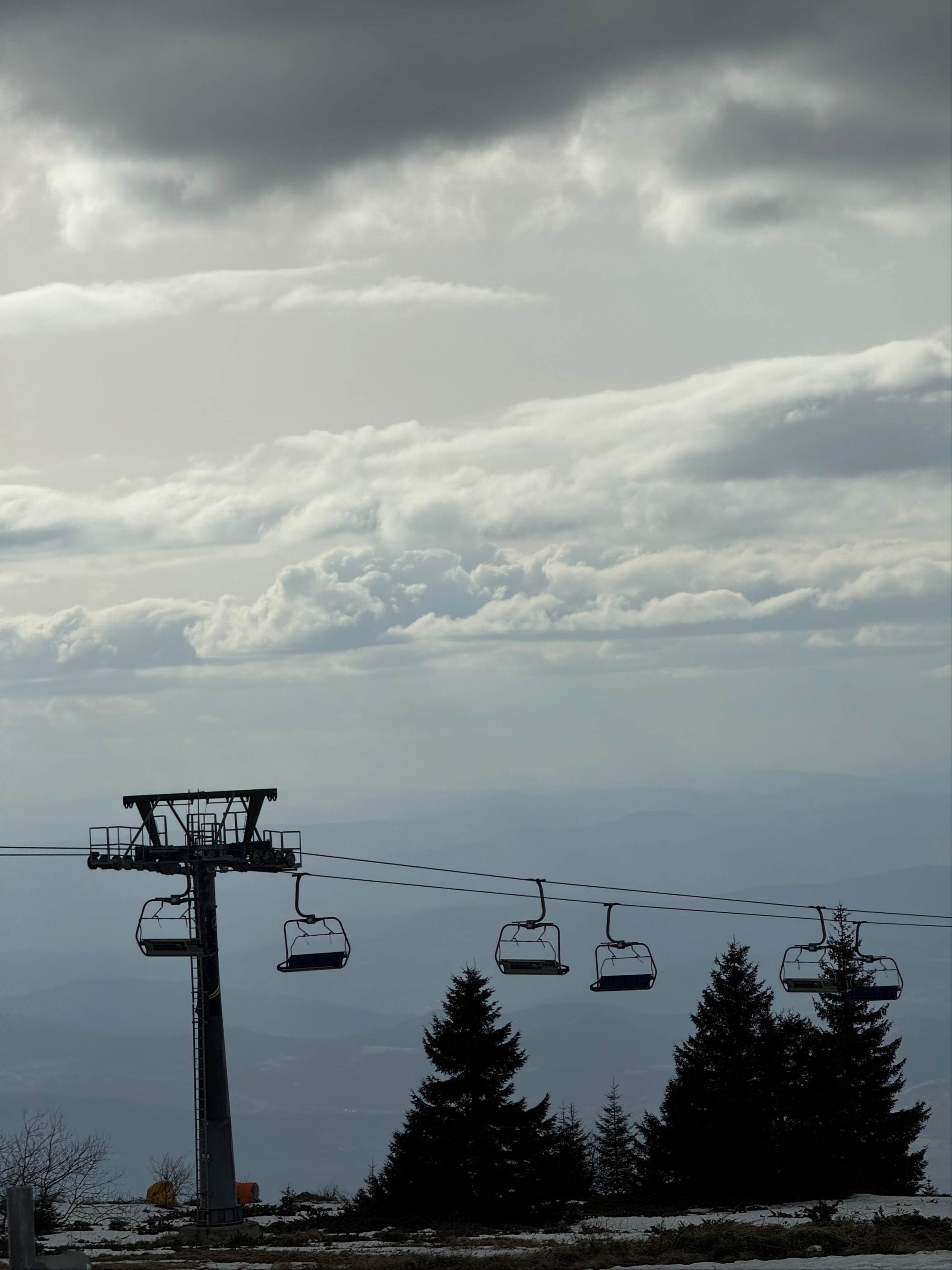 Landscape of Kopaonik's ski resort