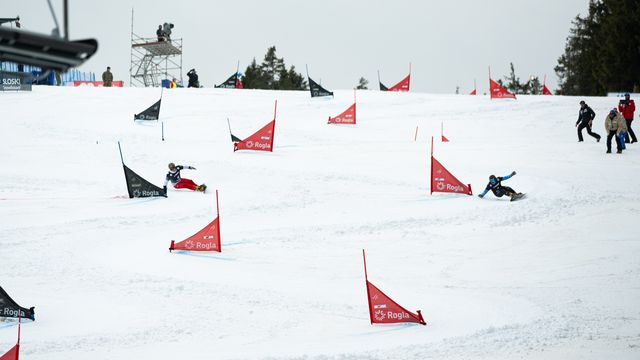 PGS on the slopes of Rogla, Slovenia