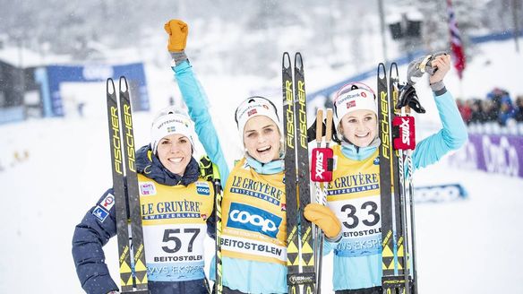 Johaug brings victory home to Beitostølen, Kalla and Østberg fight for podium