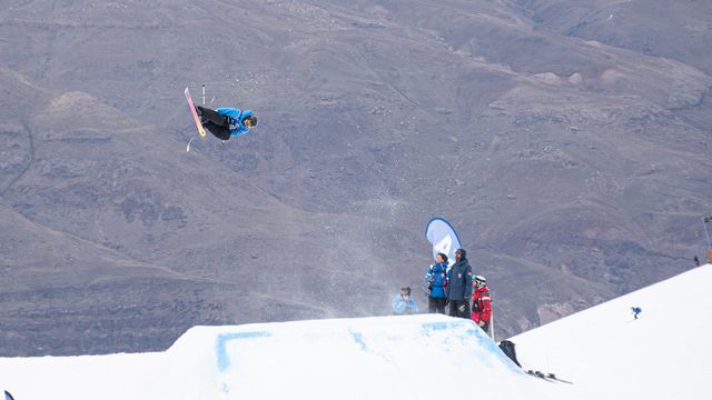 Freeski South American Cup action in El Colorado (CHI) © Cold Pro Media
