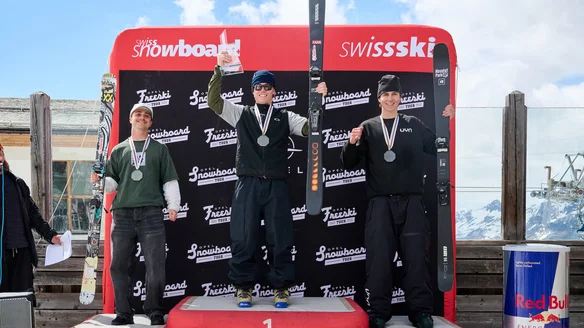 Freeski EC season wraps up in Corvatsch with McGee and Rhyner atop standings