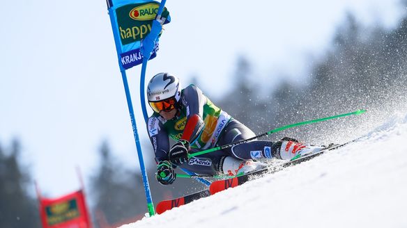 Three giant slaloms in a row for Henrik Kristoffersen