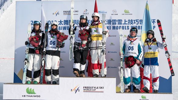 Moguls World Cup Thaiwoo (CHN), 1st competition day