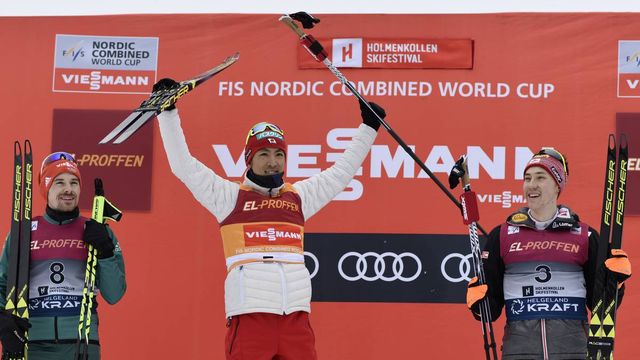FIS world cup nordic combined, individual gundersen HS134/10km, Oslo (NOR)
