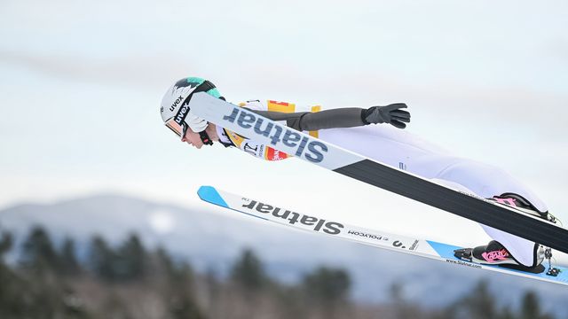 Prevc has now won seven World Cup events this season ©Authamayou/NordicFocus