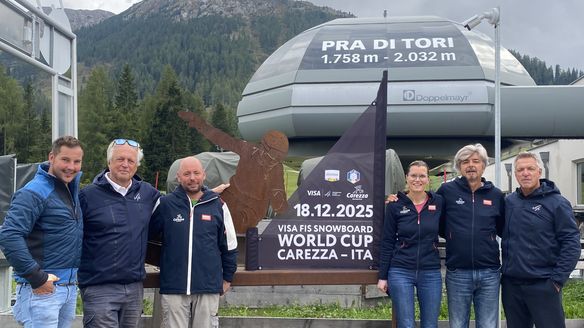 Summer inspection confirms plans for Carezza World Cup in December 2025