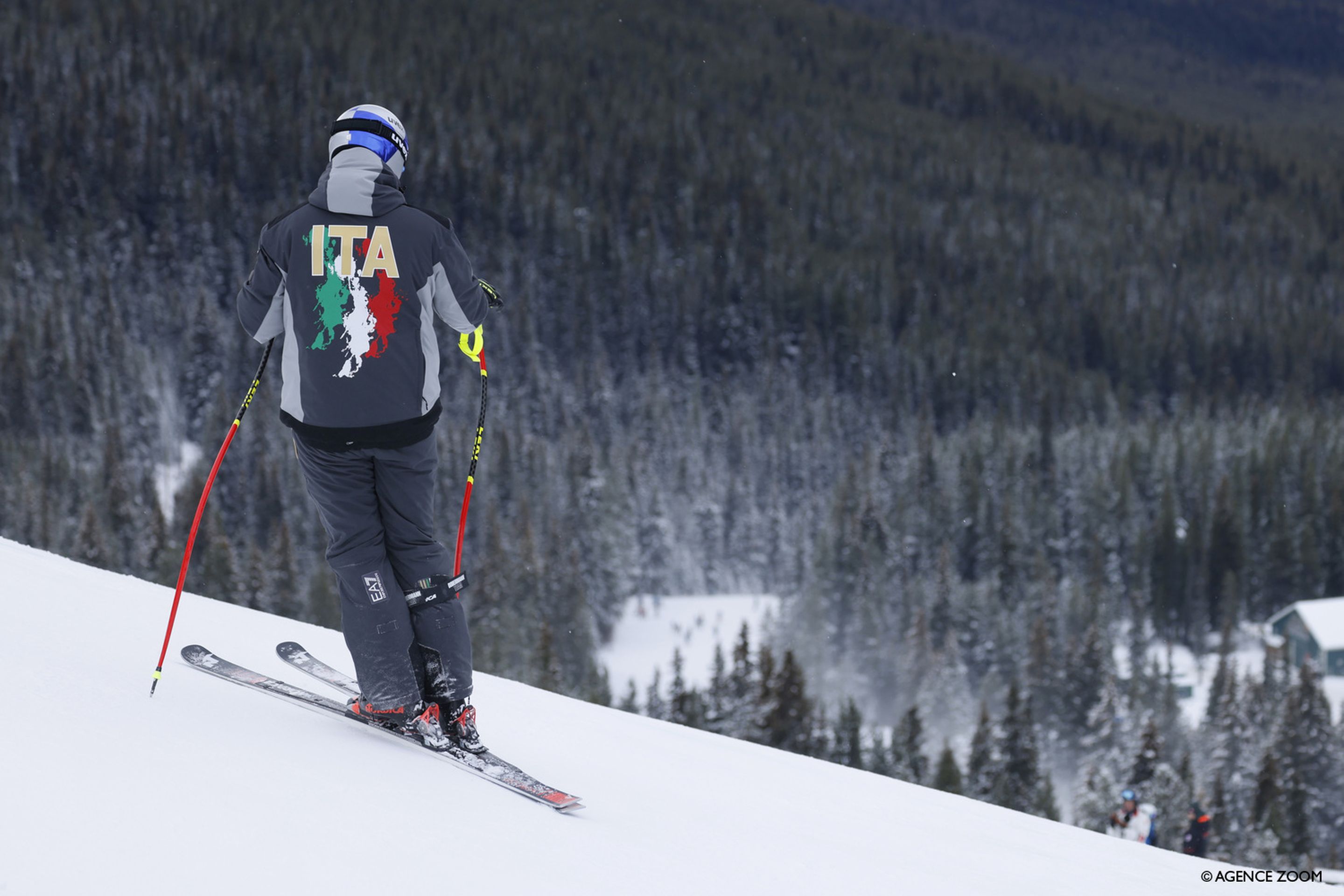 Dominik Paris (ITA) will look to bounce back after a crash at Lake Louise (Agence Zoom)