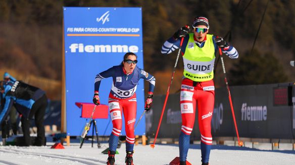 Para Cross-Country stars shine in Val di Fiemme test events for Milano Cortina 2026