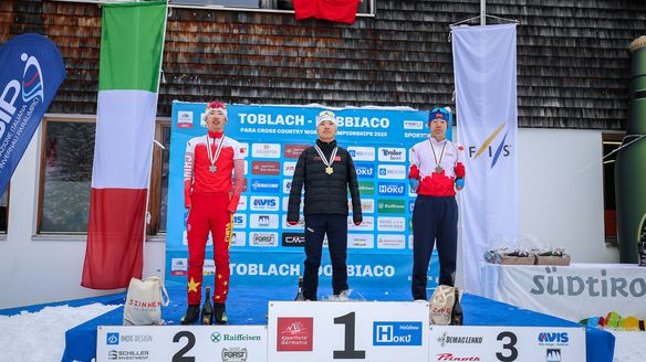 Chinese athletes take four 20km Interval Start Freestyle titles out of six in Toblach, as Nilsen and Adicoff add to their gold hauls