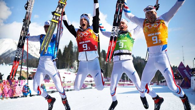 XXII. Olympic Winter Games Sochi 2014, cross-country, 4x10km men, Sochi (RUS)