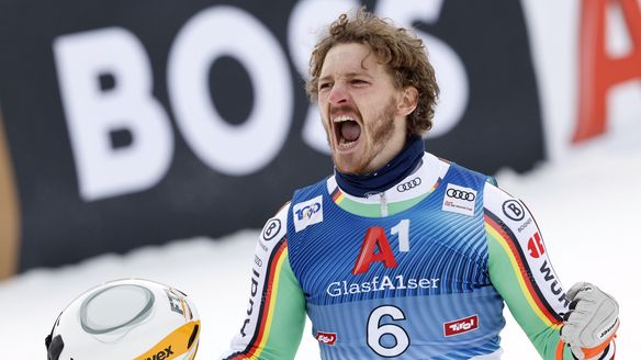 “Dream victory” on familiar snow for Linus Strasser in Kitzbühel slalom