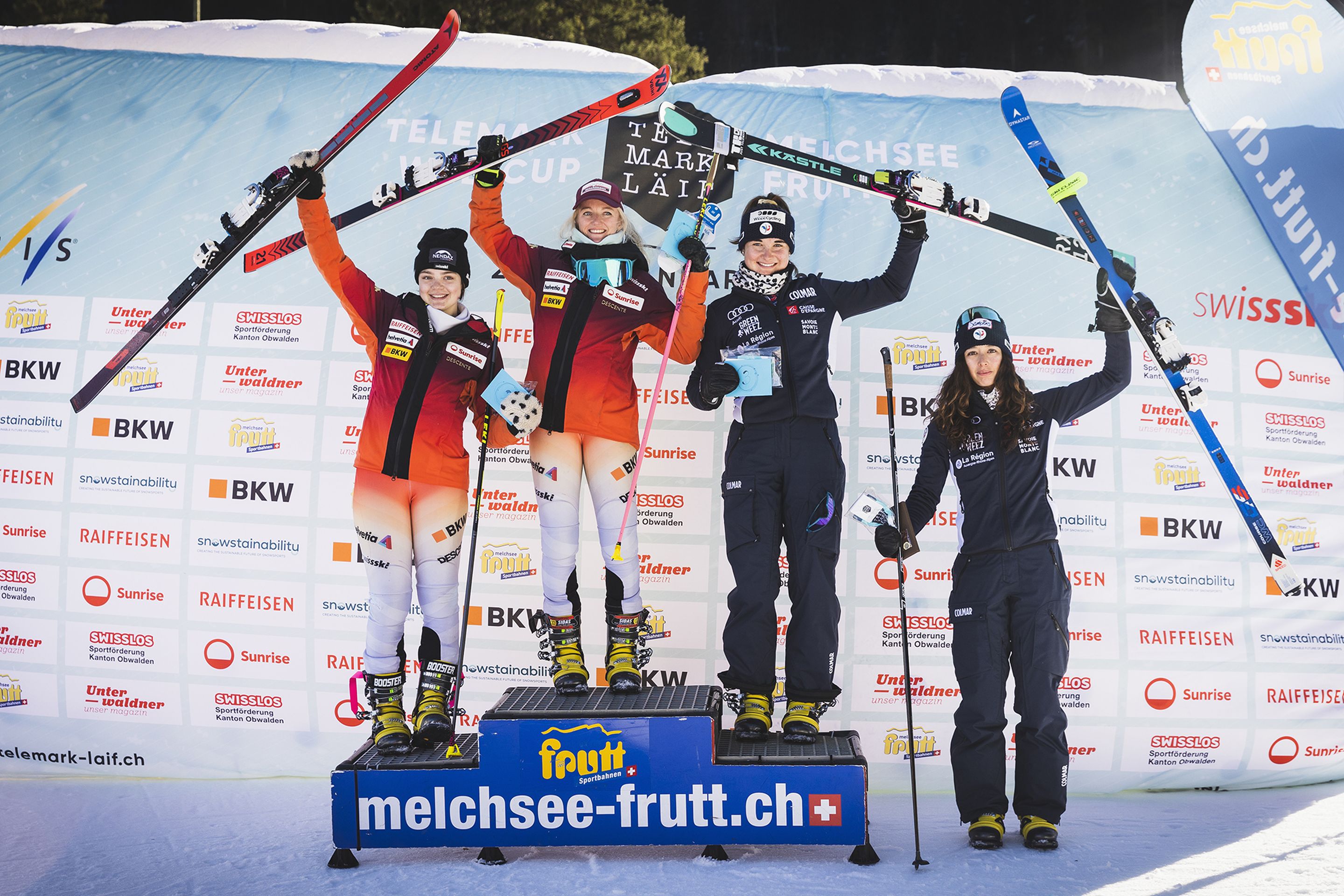 First World Cup podium for Léa Lathion (SUI)