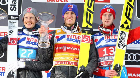 Norwegian double victory on the Bergisel