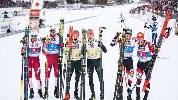 Germany defends Team Sprint Gold