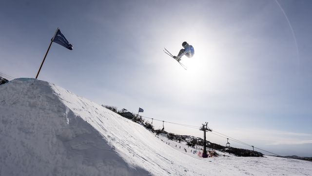 Big air action at the ANC competition at Perisher (AUS) © Perisher