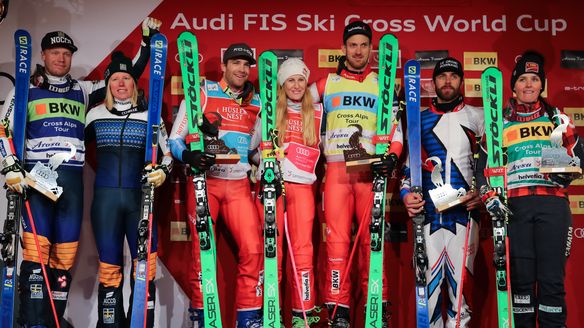 Audi FIS Ski Cross World Cup Arosa, competition day
