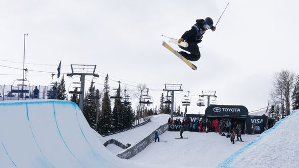 Snowmass halfpipe & slopestyle World Cup training