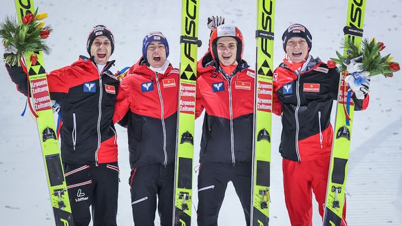 Team Austria claims the win in Lahti