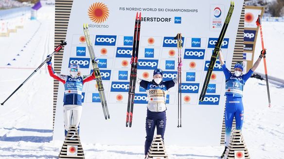 Sundling first Cross-Country World Champion of Oberstdorf 2021