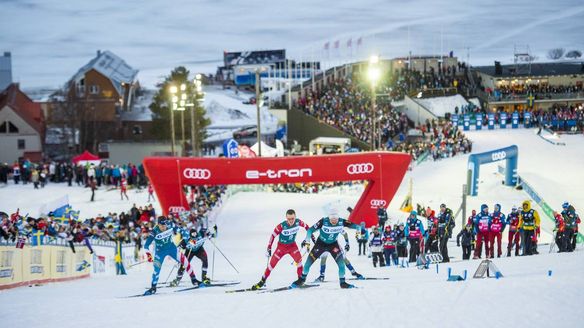 Special Cross-Country sprint day on Åre's alpine slope