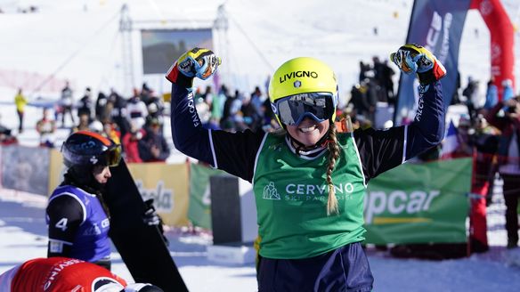 Moioli makes amends as Italy race to home win in SBX mixed team