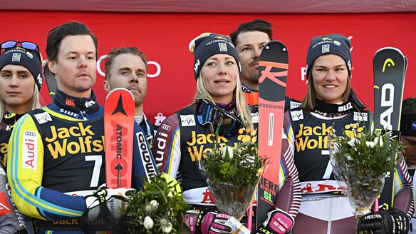 Sweden wins alpine team event at home in Åre