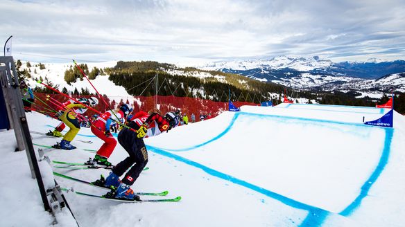 Audi FIS Ski Cross World Cup images Megève 2020