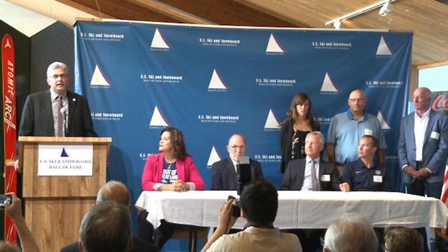 Press conference in Ishpeming - © uppermichiganssource.com