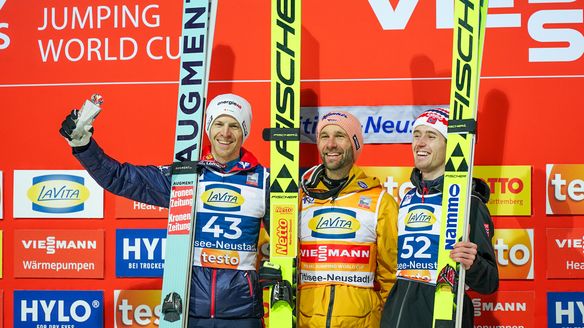 Germany’s Paschke completes hat-trick of wins in Titisee-Neustadt 