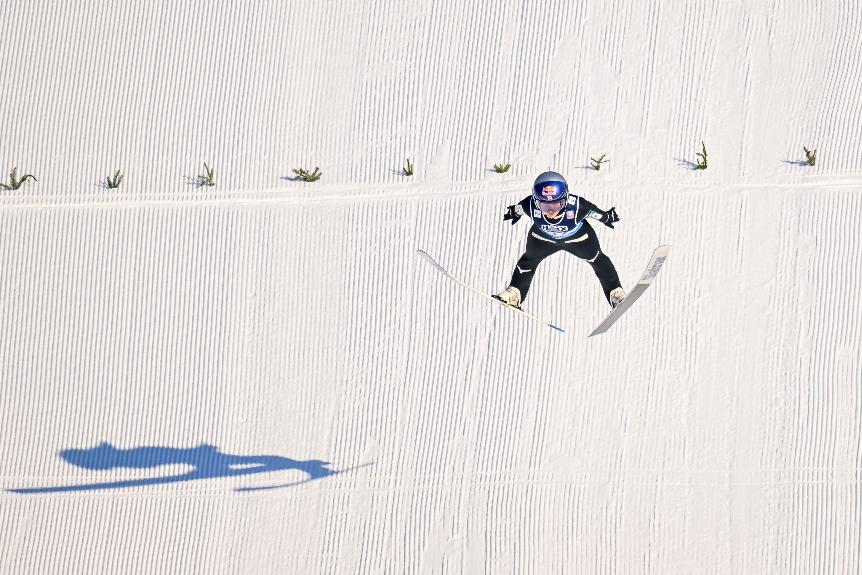 Sara Takanashi (JPN) in action in Lillehammer (NOR) ©Authamayou/NordicFocus