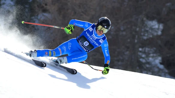 Pirovano stuns in Val di Fassa to throw Downhill Globe race open