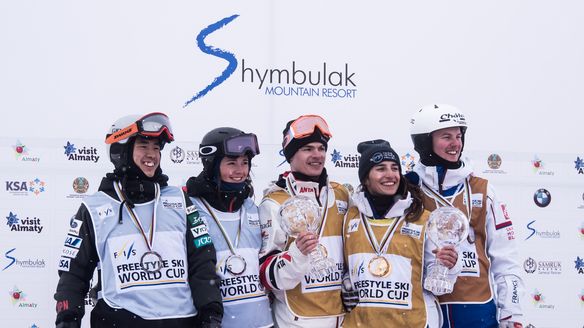 Laffont and Kingsbury claim globes at cancelled final event at Shymbulak