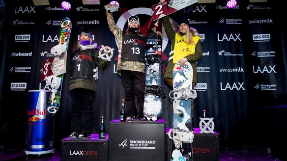 Rukajarvi and Parrot top Europe's most prestigious snowboard event